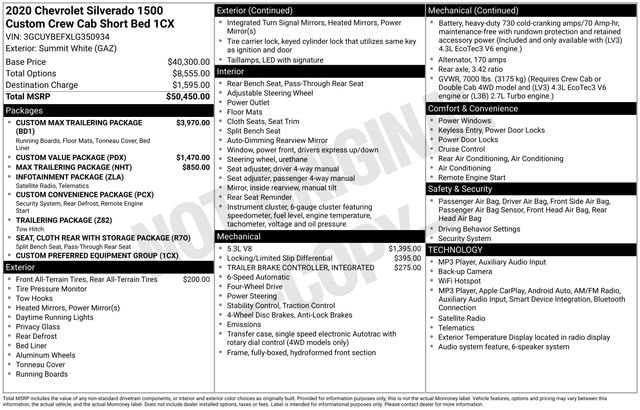 chevrolet silverado 1500 2020 3GCUYBEFXLG350934 image chevrolet silverado 1500 2020 3GCUYBEFXLG350934 image